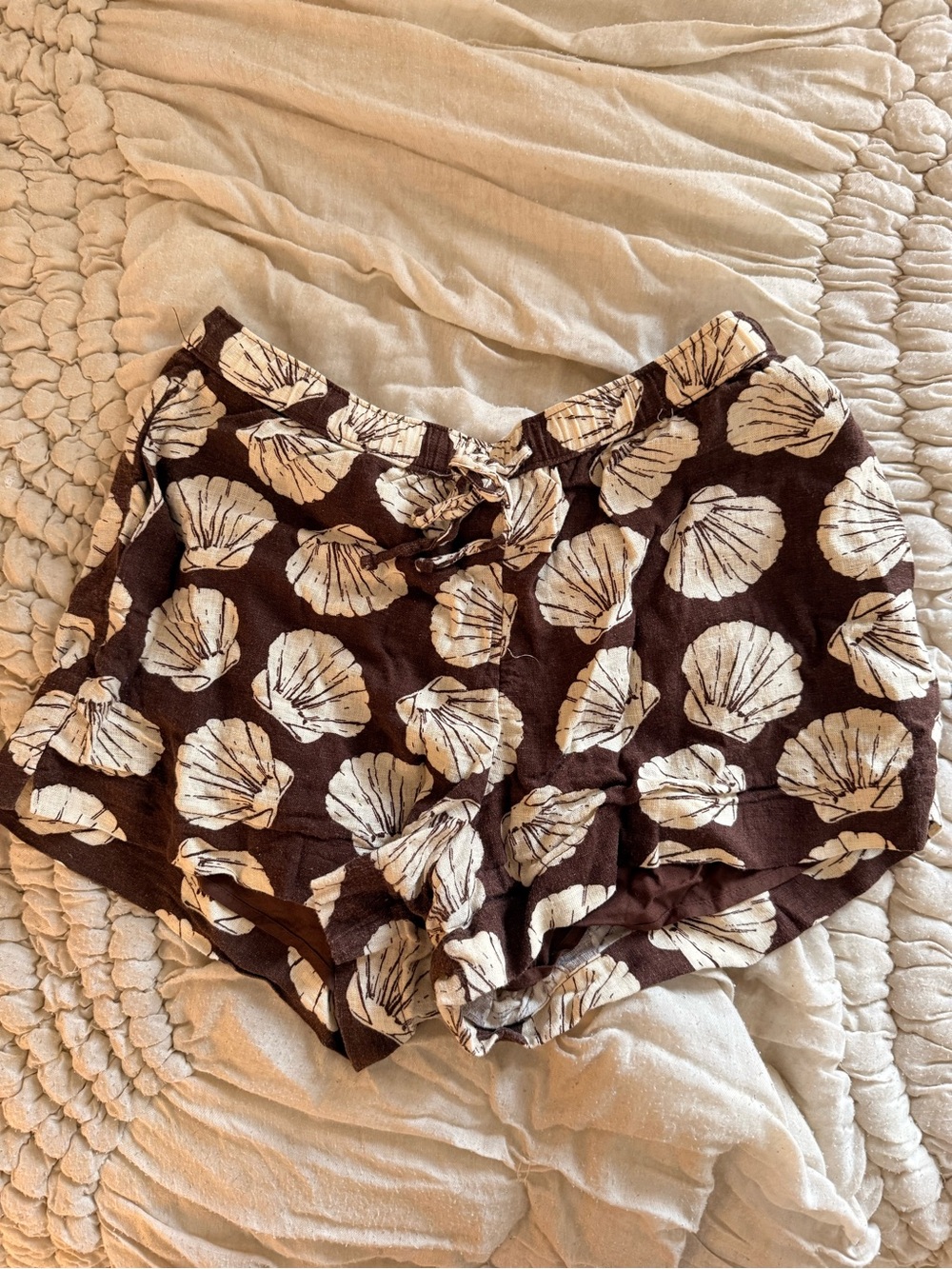 Abercrombie and Fitch Sz Medium Linen Blend Shorts